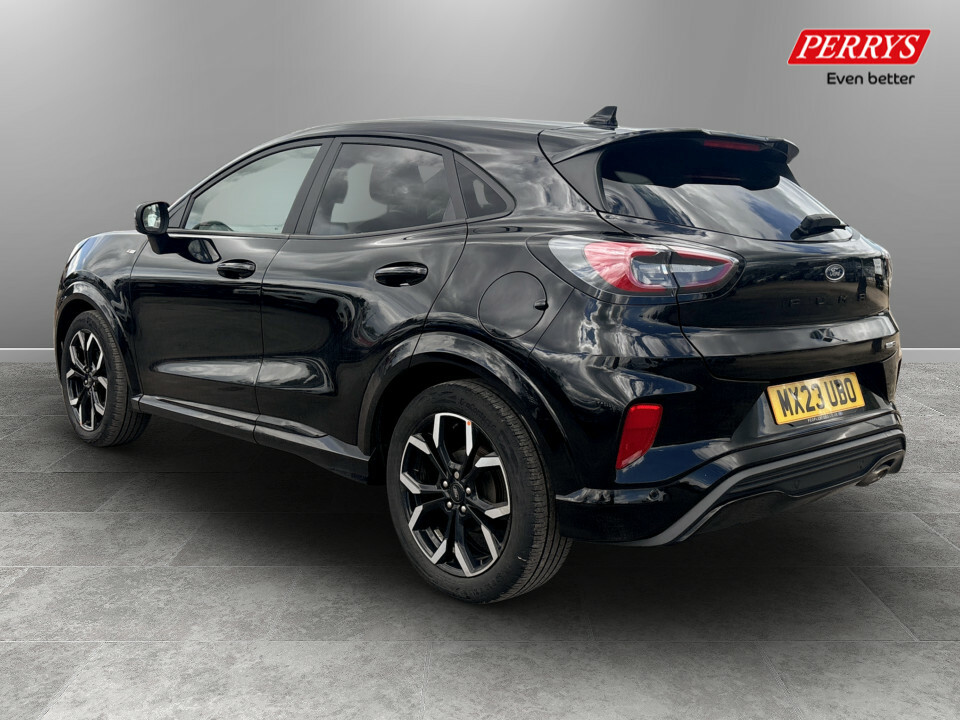 Ford Puma 1.0 Ecoboost Hybrid Mhev St-line X MX23UBO Black #5