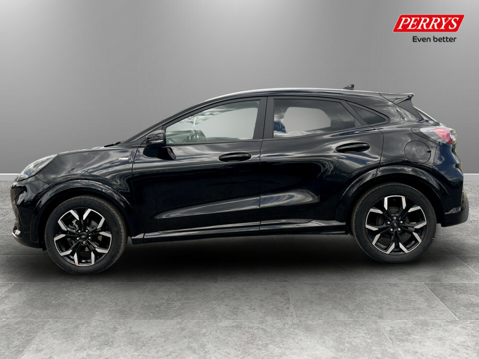 Ford Puma 1.0 Ecoboost Hybrid Mhev St-line X MX23UBO Black #4