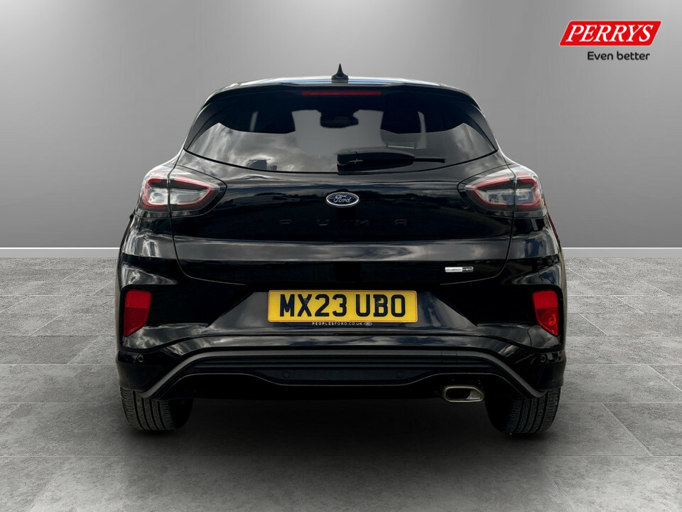 Ford Puma 1.0 Ecoboost Hybrid Mhev St-line X MX23UBO Black #6