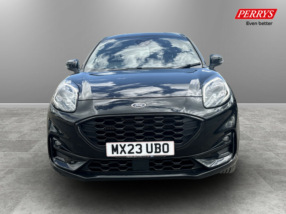 Ford Puma 1.0 Ecoboost Hybrid Mhev St-line X MX23UBO Black #2