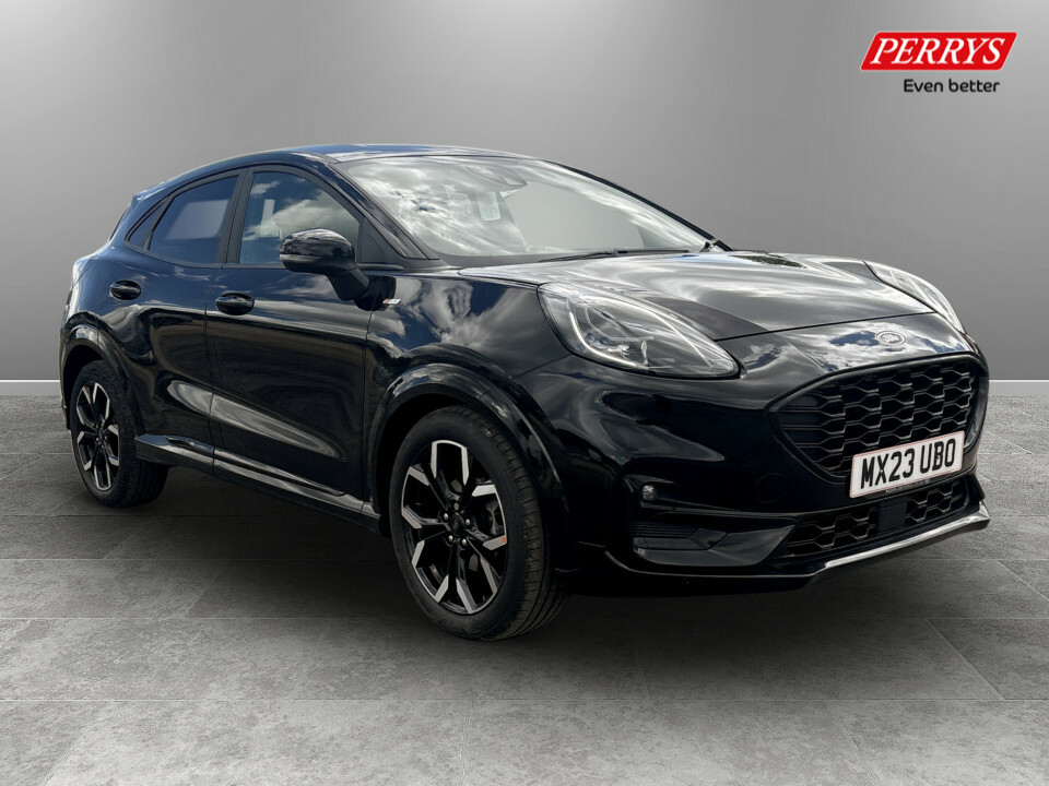 Ford Puma 1.0 Ecoboost Hybrid Mhev St-line X MX23UBO Black