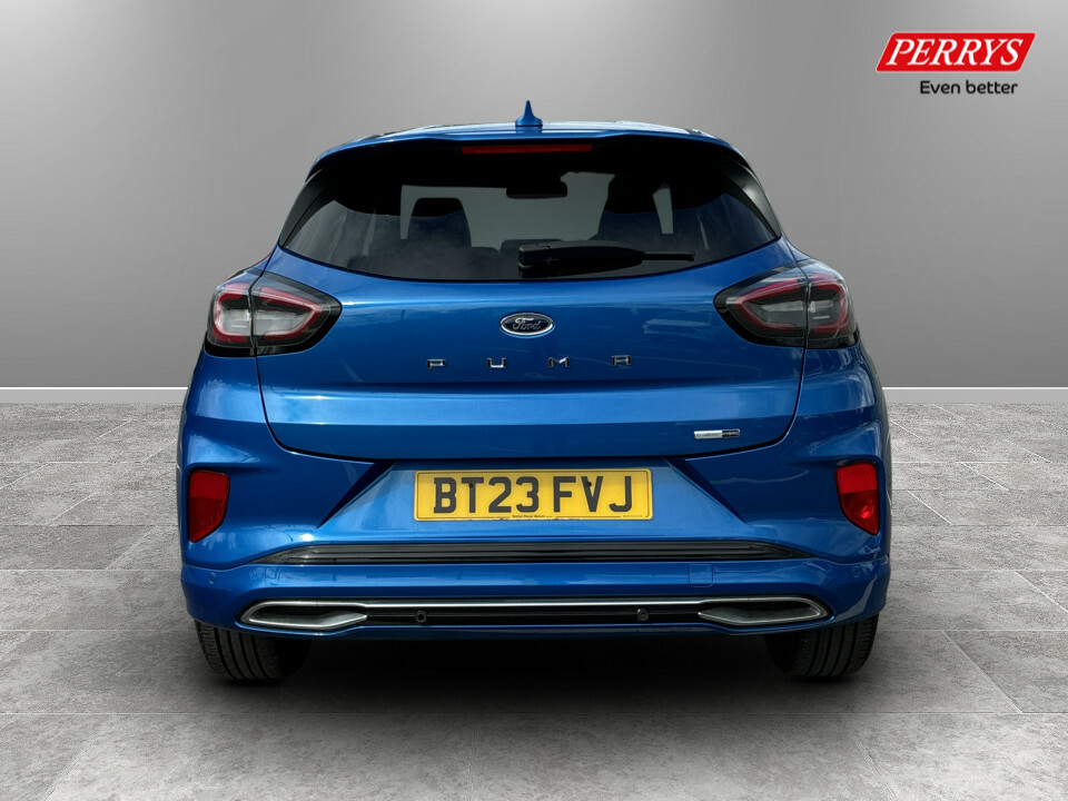 Ford Puma 1.0 Ecoboost Hybrid Mhev 155 St-line Vignale BT23FVJ Blue #6