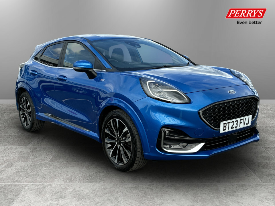 Ford Puma 1.0 Ecoboost Hybrid Mhev 155 St-line Vignale Blue