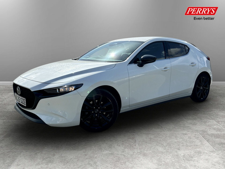 Mazda 3 2.5 E-skyactiv G Mhev 140 Homura ML25SZE White #3