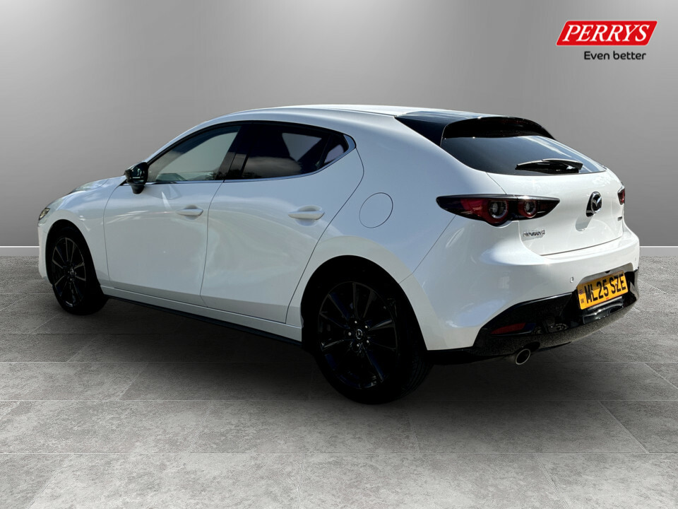 Mazda 3 2.5 E-skyactiv G Mhev 140 Homura ML25SZE White #5