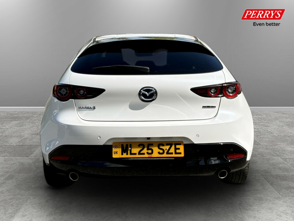 Mazda 3 2.5 E-skyactiv G Mhev 140 Homura ML25SZE White #6