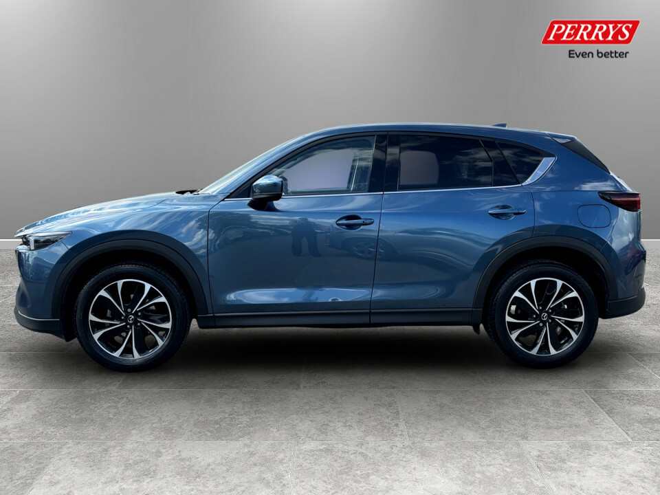 Mazda CX-5 2.0 E-skyactiv G Mhev Exclusive-line Blue #4