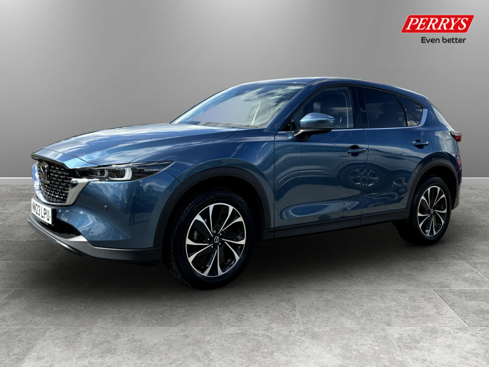 Mazda CX-5 2.0 E-skyactiv G Mhev Exclusive-line Blue #3
