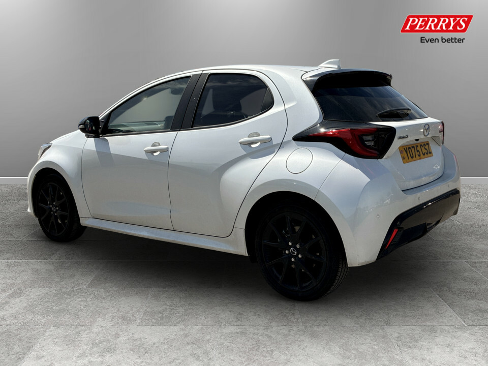 Mazda 2 1.5I Hybrid Homura Cvt YO75CSZ White #5