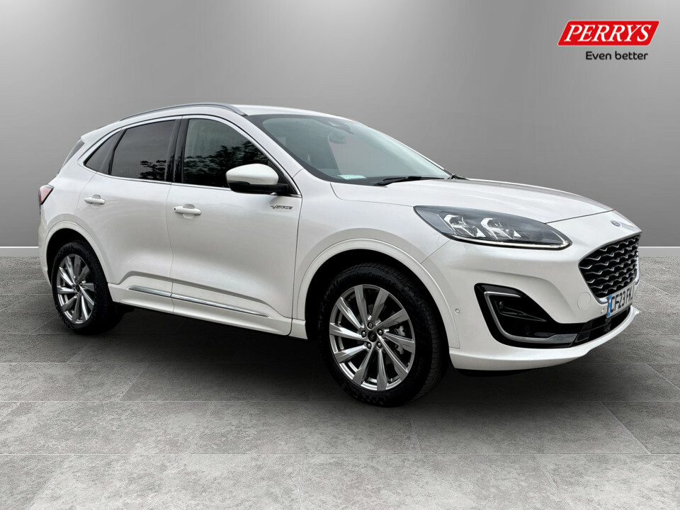 Ford Kuga 2.5 Fhev Vignale Cvt White