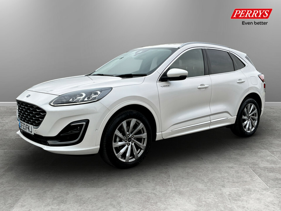 Ford Kuga 2.5 Fhev Vignale Cvt White #3