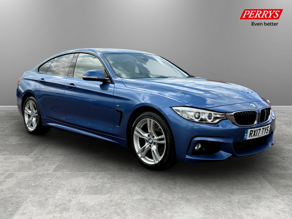 BMW 4 Series 430D Xdrive M Sport Professional Media Blue