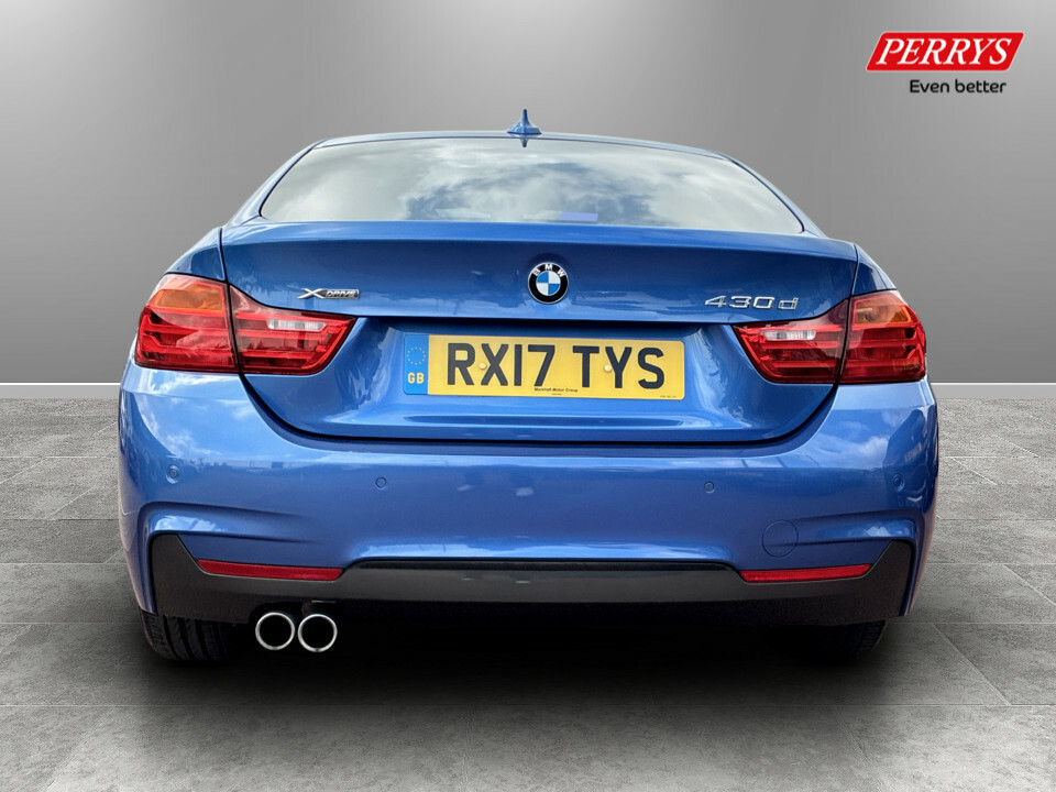 BMW 4 Series 430D Xdrive M Sport Professional Media Blue #6