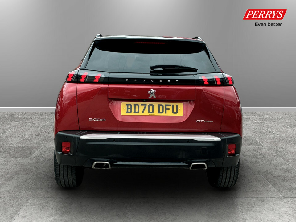 Peugeot 2008 1.2 Puretech 130 Gt Line BD70DFU Red #6