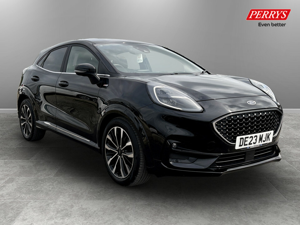 Ford Puma 1.0 Ecoboost Hybrid Mhev St-line Vignale Black