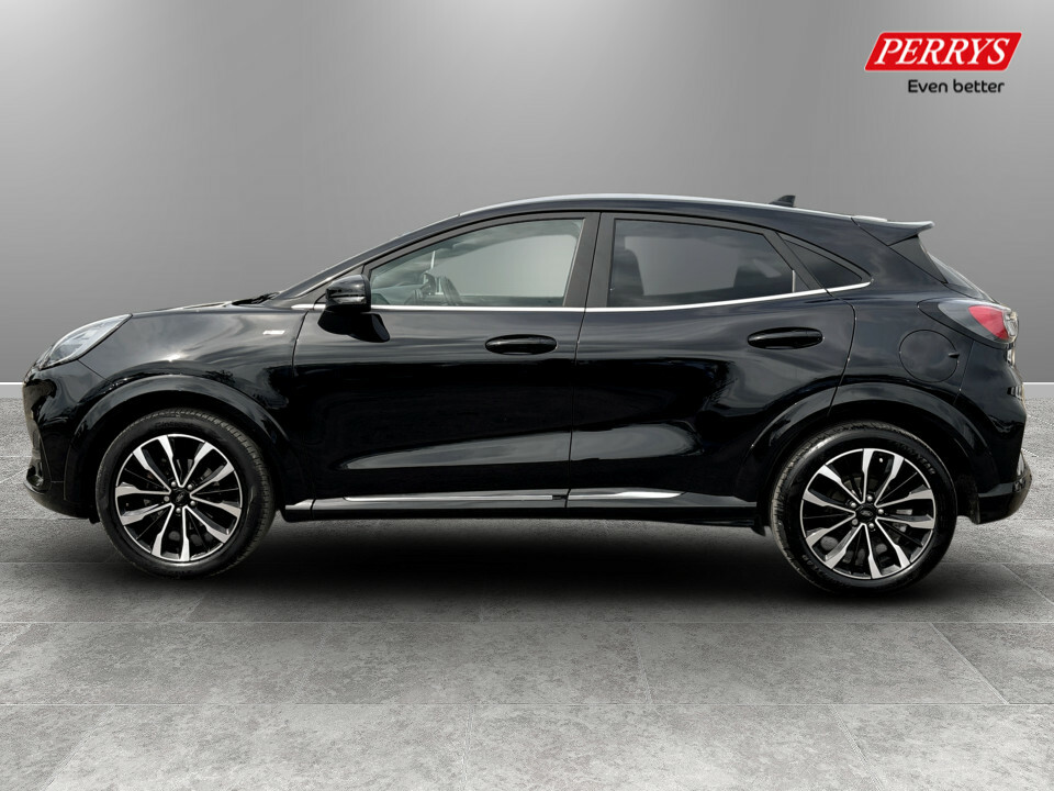 Ford Puma 1.0 Ecoboost Hybrid Mhev St-line Vignale Black #4