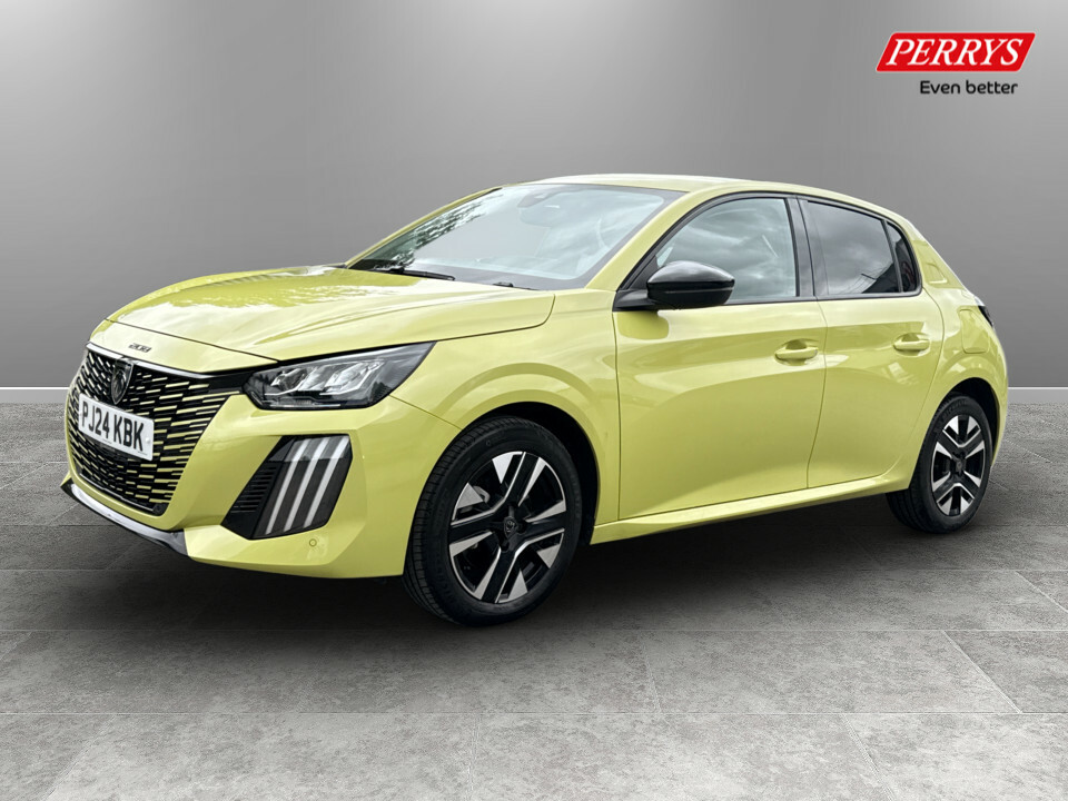 Peugeot 208 1.2 Hybrid 100 Allure E-dsc6 Yellow #3