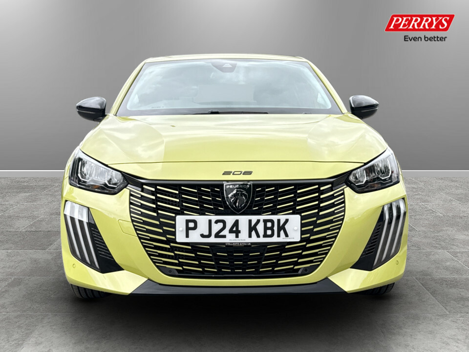 Peugeot 208 1.2 Hybrid 100 Allure E-dsc6 Yellow #2