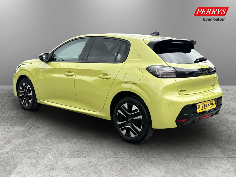 Peugeot 208 1.2 Hybrid 100 Allure E-dsc6 Yellow #5