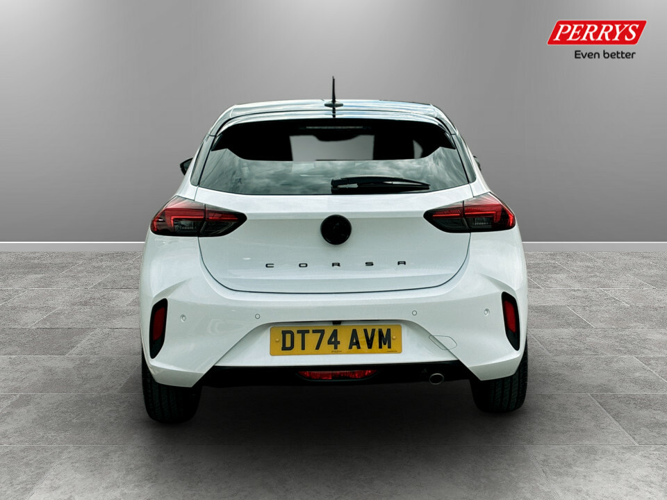 Vauxhall Corsa 1.2 Turbo Gs DT74AVM White #6