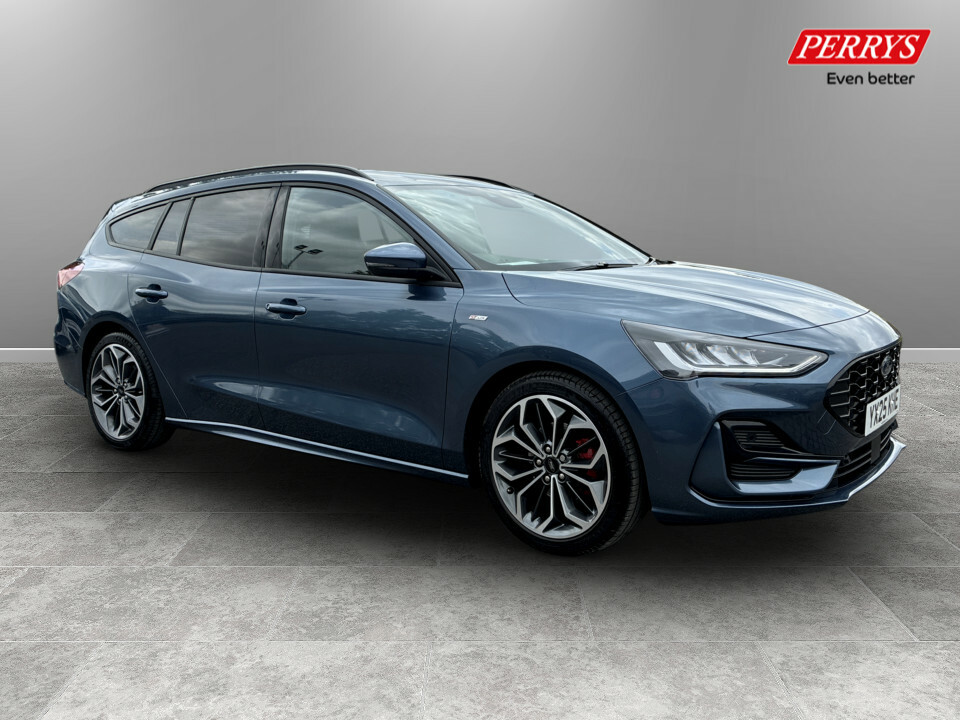 Ford Focus 1.0 Ecoboost Hybrid Mhev 155 St-line X Blue
