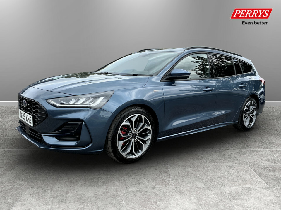 Ford Focus 1.0 Ecoboost Hybrid Mhev 155 St-line X Blue #3