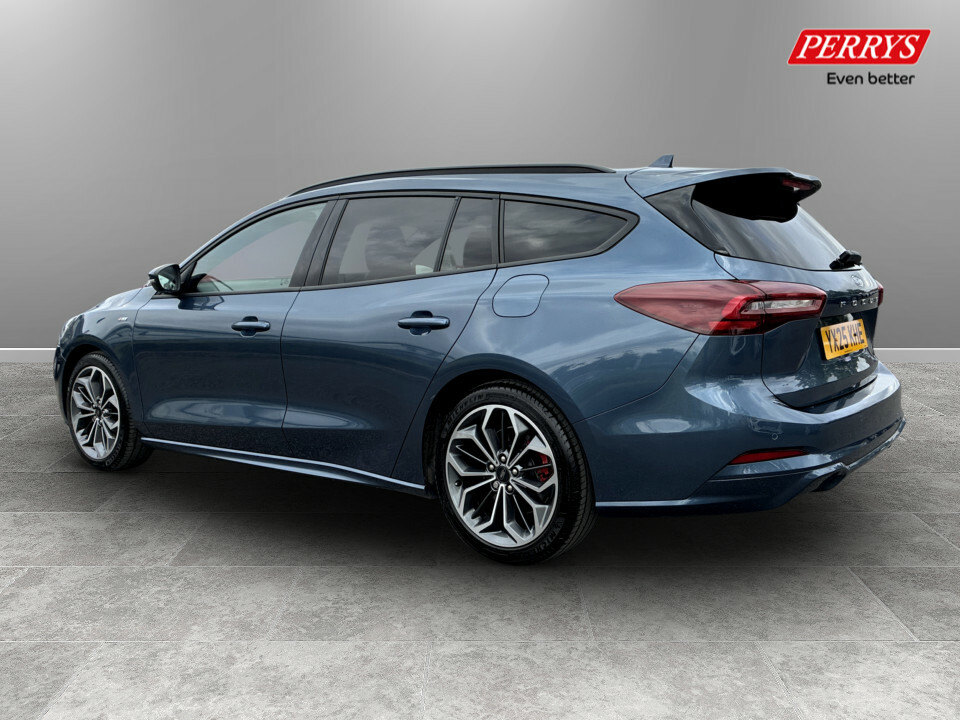 Ford Focus 1.0 Ecoboost Hybrid Mhev 155 St-line X Blue #5