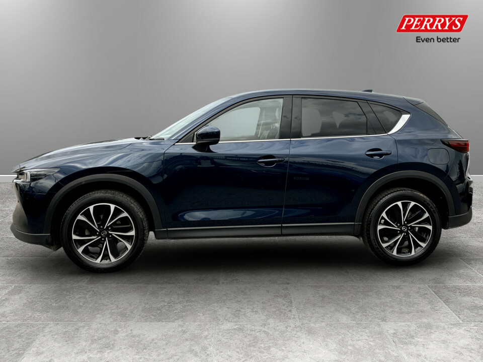 Mazda CX-5 2.0 E-skyactiv G Mhev Exclusive-line Blue #4