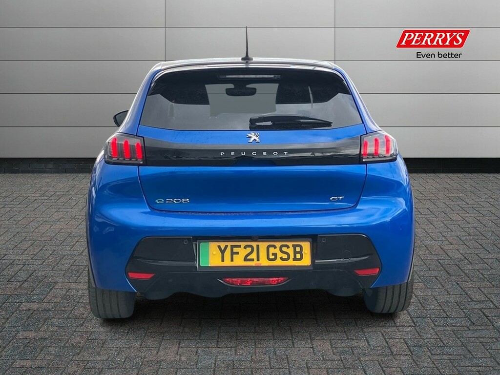 Peugeot e-208 100Kw Gt Premium 50Kwh Blue #5