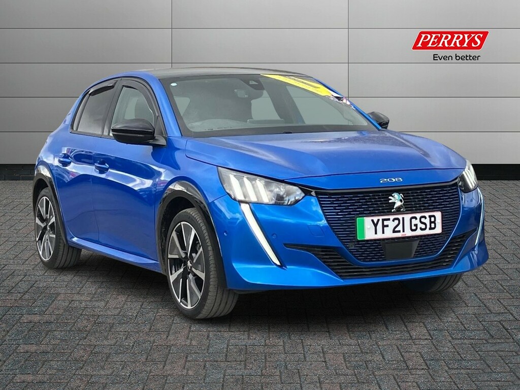 Peugeot e-208 100Kw Gt Premium 50Kwh Blue