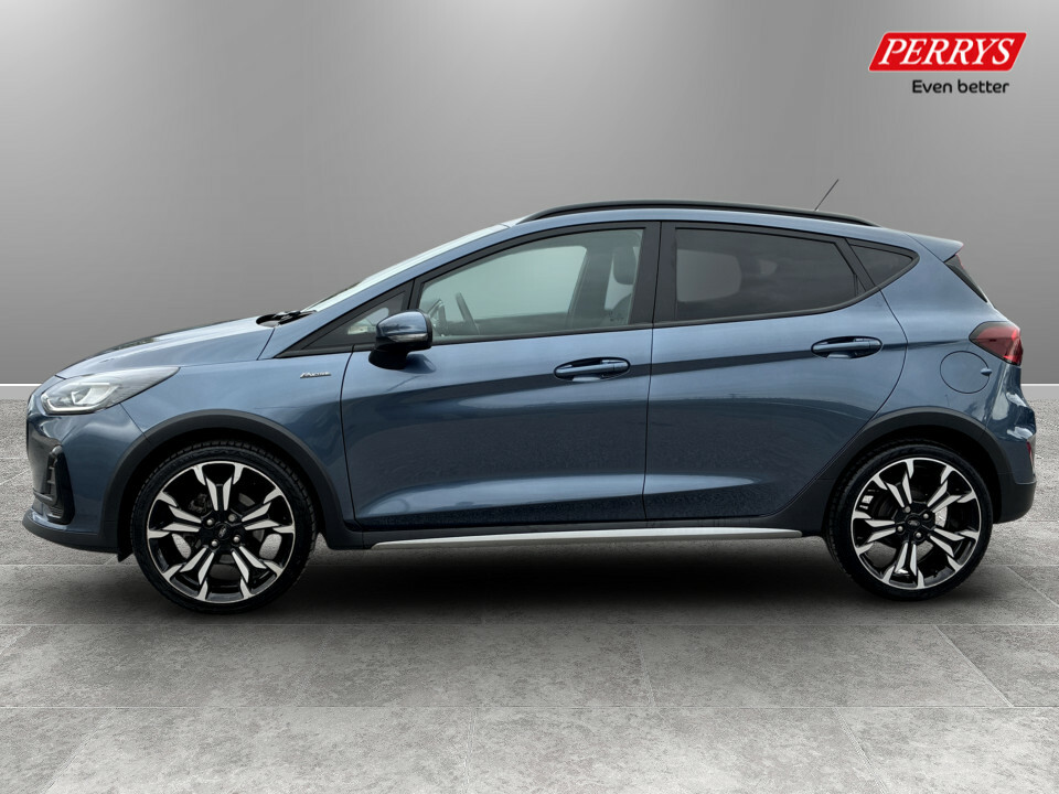 Ford Fiesta 1.0 Ecoboost Hybrid Mhev 125 Active X CP23BFU Blue #4