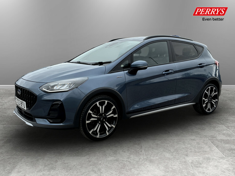 Ford Fiesta 1.0 Ecoboost Hybrid Mhev 125 Active X CP23BFU Blue #3