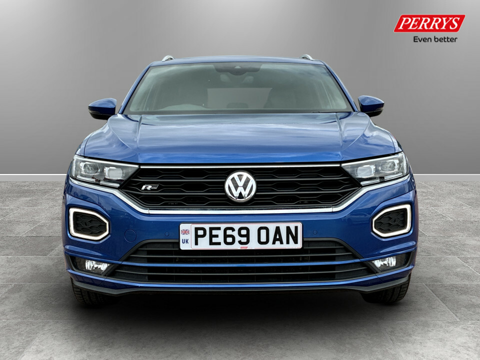 Volkswagen T-Roc 2.0 Tdi 4Motion R-line Blue #2
