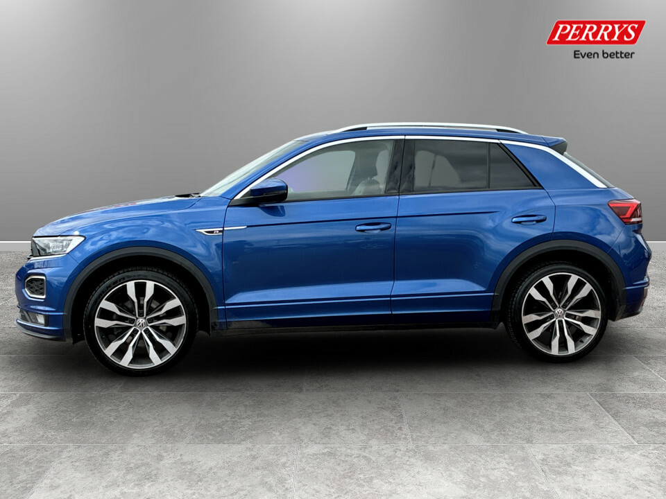 Volkswagen T-Roc 2.0 Tdi 4Motion R-line Blue #4