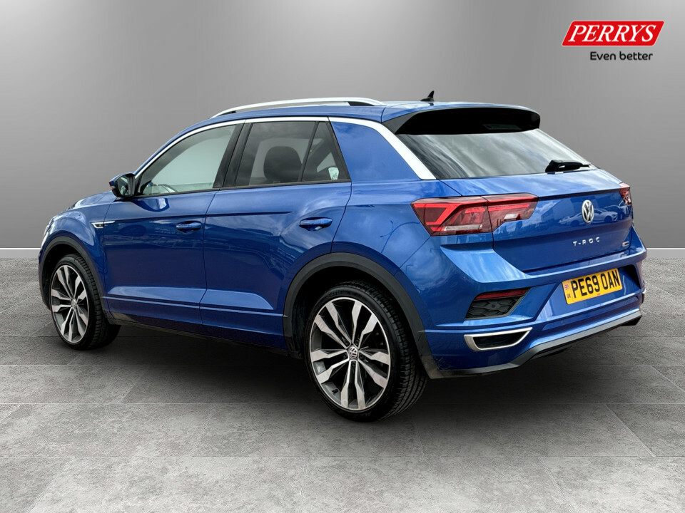 Volkswagen T-Roc 2.0 Tdi 4Motion R-line Blue #5