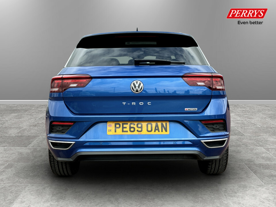 Volkswagen T-Roc 2.0 Tdi 4Motion R-line Blue #6