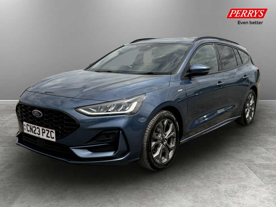 Ford Focus Focus St-line 1.0L Ecoboost 125Ps Fwd 6 Spe CN23PZC Blue #3