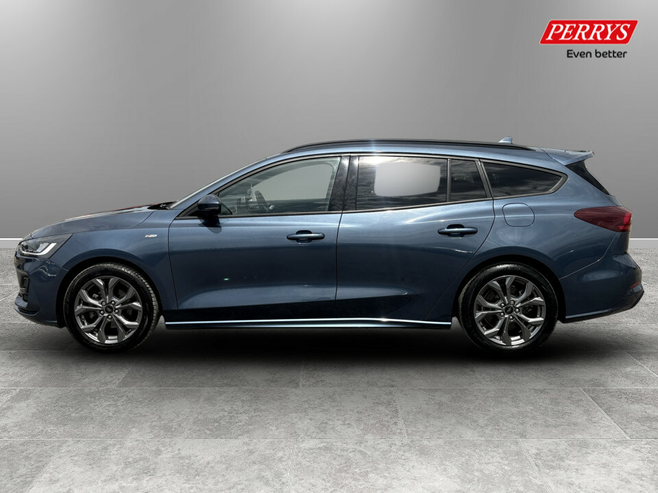 Ford Focus Focus St-line 1.0L Ecoboost 125Ps Fwd 6 Spe CN23PZC Blue #4