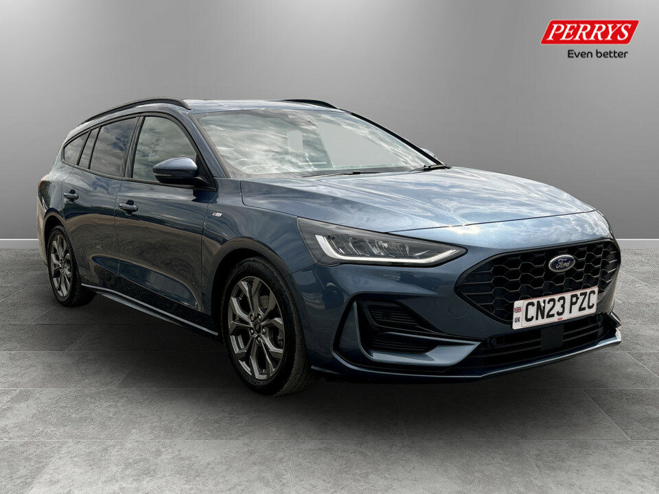 Ford Focus Focus St-line 1.0L Ecoboost 125Ps Fwd 6 Spe CN23PZC Blue