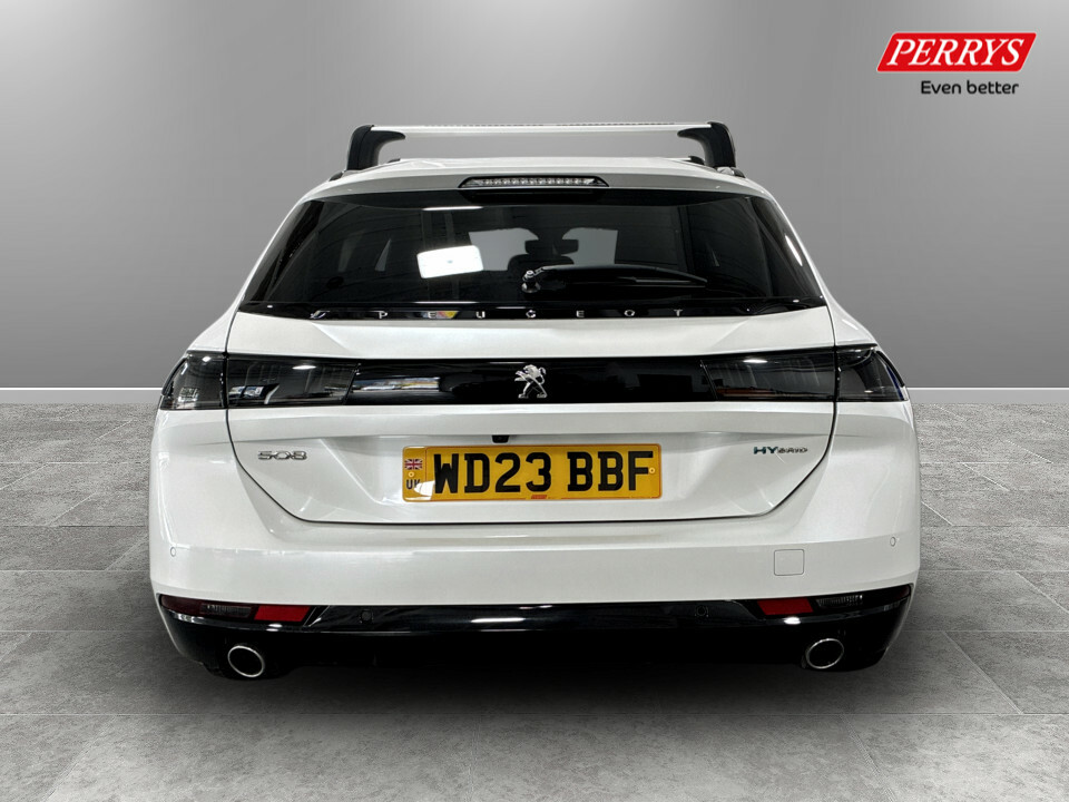 Peugeot 508 1.6 Hybrid Gt E-eat8 White #6