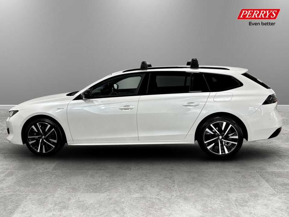 Peugeot 508 1.6 Hybrid Gt E-eat8 White #4