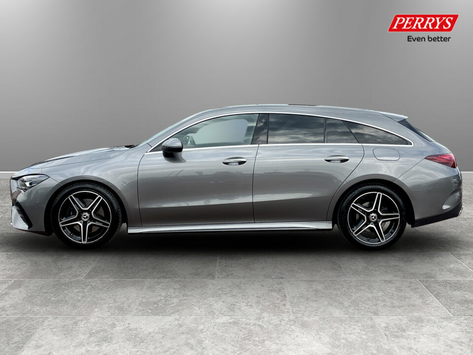 Mercedes-Benz CLA Class 1.3 Cla200h Mhev Amg Line Executive Shooting Bra EA25ZYB Grey #4