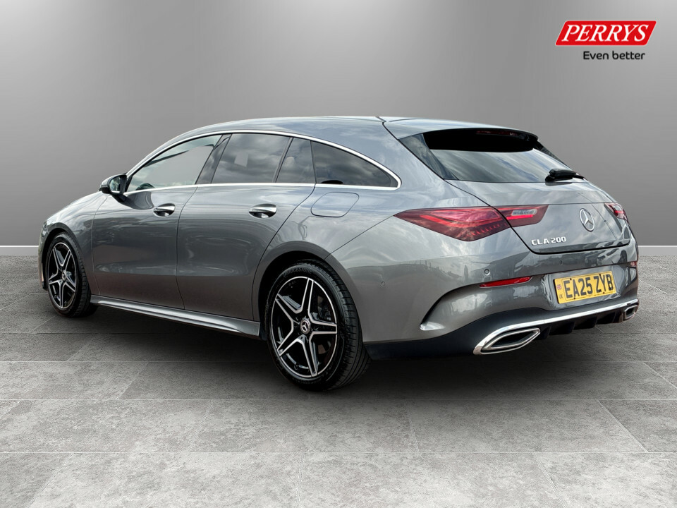 Mercedes-Benz CLA Class 1.3 Cla200h Mhev Amg Line Executive Shooting Bra EA25ZYB Grey #5