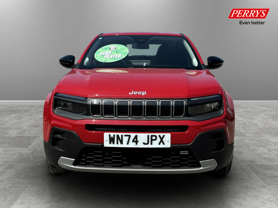 Jeep Avenger Avenger 1.2 Altitude Hatchback WN74JPX Red #2