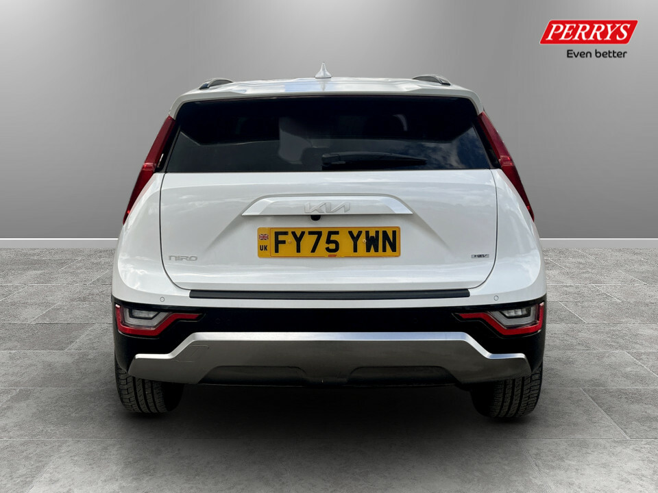 Kia Niro 1.6 Gdi 136 Hybrid Evolve Dct White #6