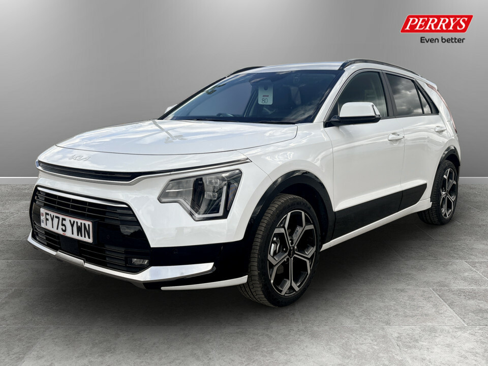 Kia Niro 1.6 Gdi 136 Hybrid Evolve Dct White #3