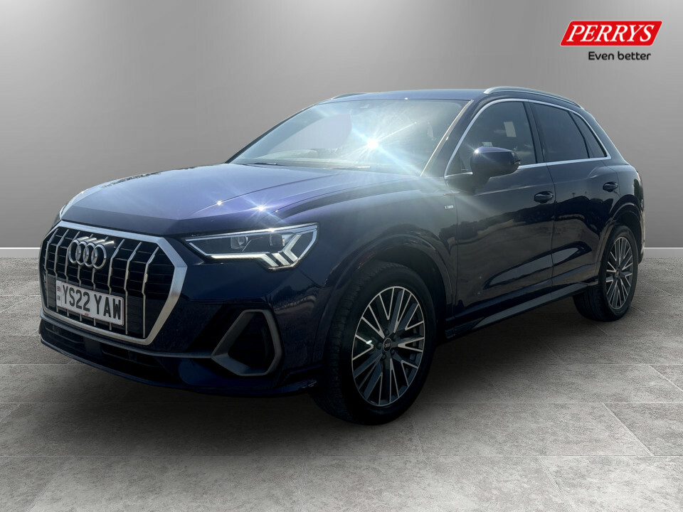 Audi Q3 35 Tfsi S Line YS22YAW Blue #3
