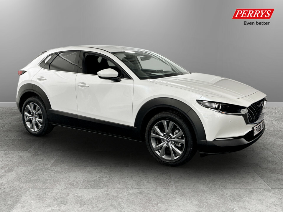 Mazda CX-30 2.5 E-skyactiv G Mhev 140 Exclusive-line White