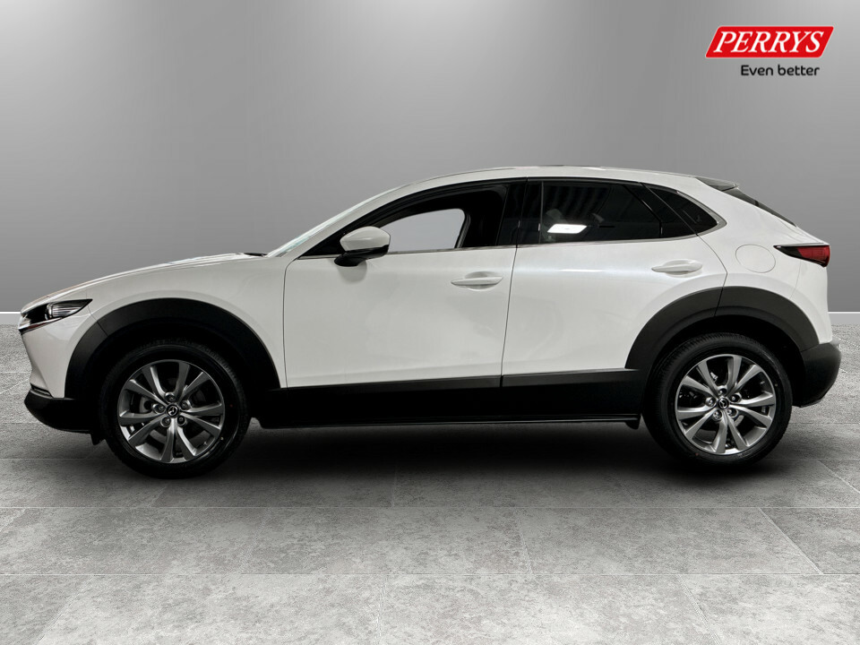 Mazda CX-30 2.5 E-skyactiv G Mhev 140 Exclusive-line White #4