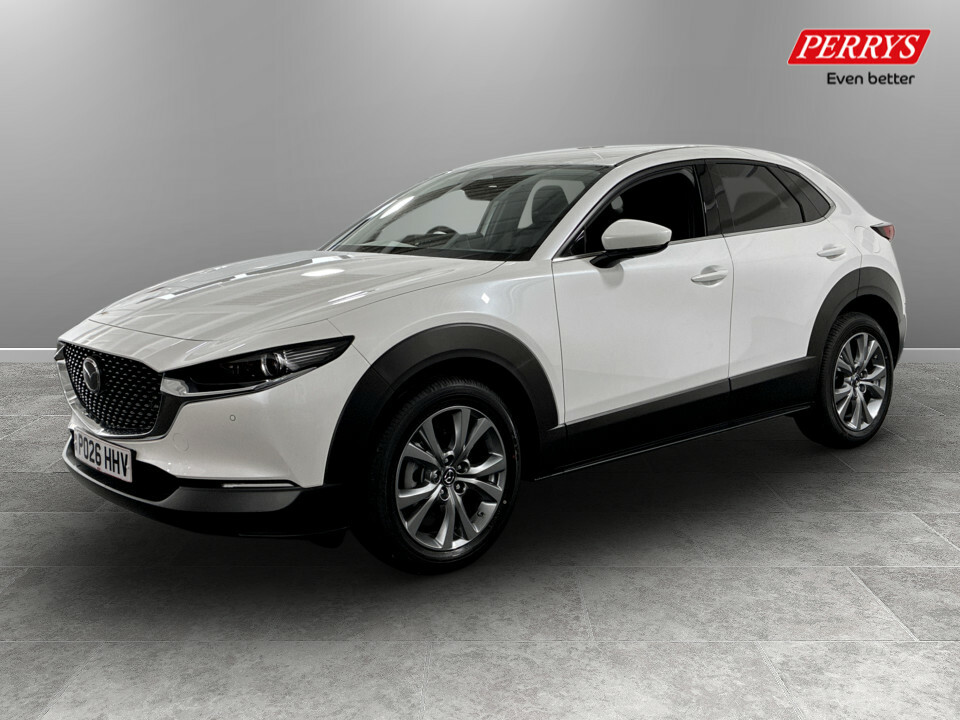 Mazda CX-30 2.5 E-skyactiv G Mhev 140 Exclusive-line White #3